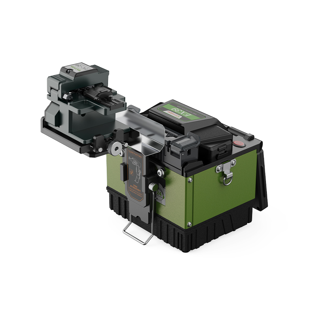 Komshine EX39 Optical Fiber Fusion Splicer 4 Motor FTTH Splicing Machine with Electrodes