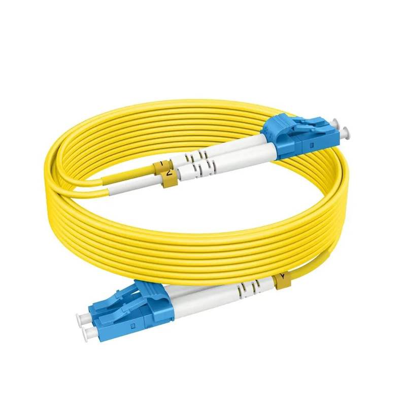 FIBERVISION SC APC Simplex Fiber Patch Cord, SM & MM Connector Fiber Optic Network Jumper, FTTA Pigtail Drop Cable