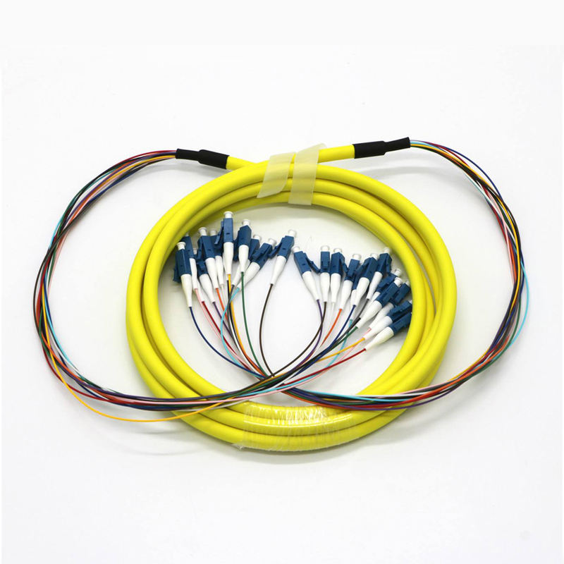 Armored Singlemode Breakout Fiber Patch Cord, LC/UPC, 9/125μm